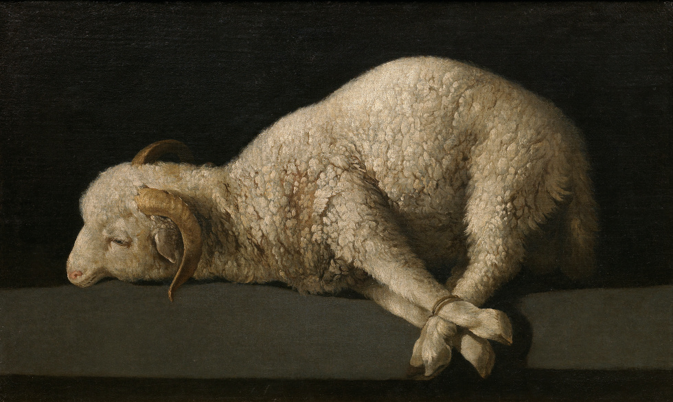 Francisco de Zurbaran "Lamb of God"