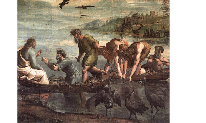 The Miraculous Draught of Fishes - Raphael